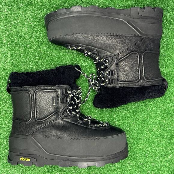 UGG Shasta Mid GORE-TEX Waterproof Boots Black Men’s 6 Hiking Outdoor NEW main image 2